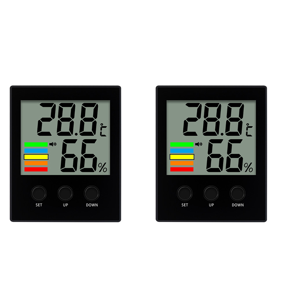 Thermometer Digital - Цифровой термогигрометр с функцией сигнализации, большим
