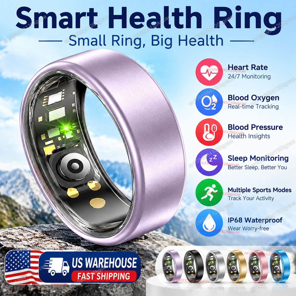 Blood Pressure Monitor - Умное кольцо для мониторинга сердечного ритма,