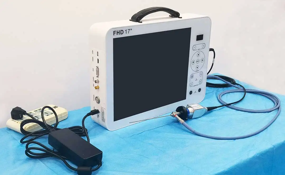 Medical Lab Images - 17-дюймовый HD видеоотоскоп, набор для диагностики