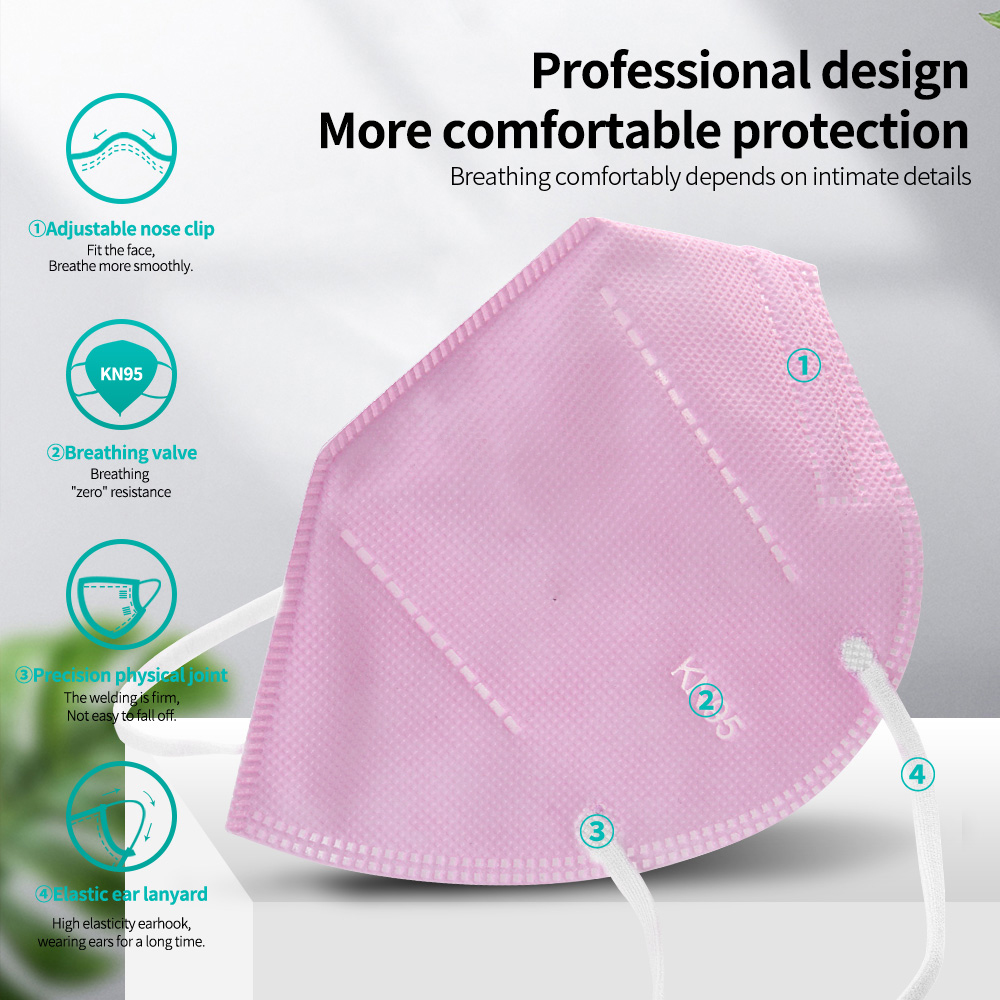 10-100 шт. маски FFP2 kn95 Mas – обзор и цена Surgical Mask